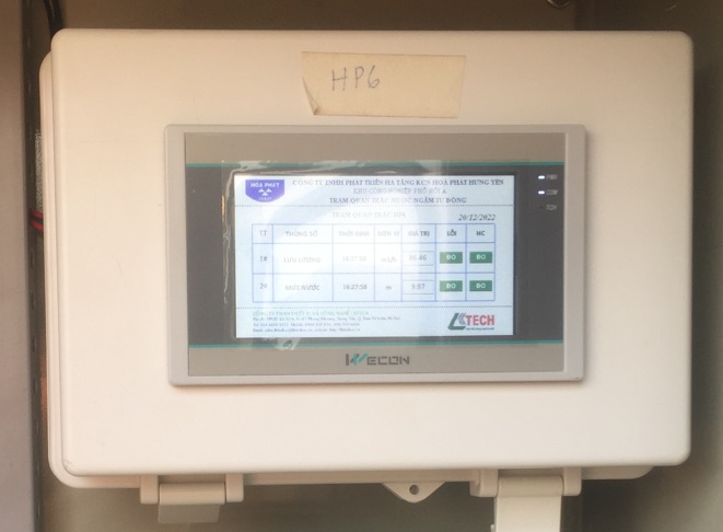Bộ thu thập và truyền dữ liệu nước ngầm (Datalogger)